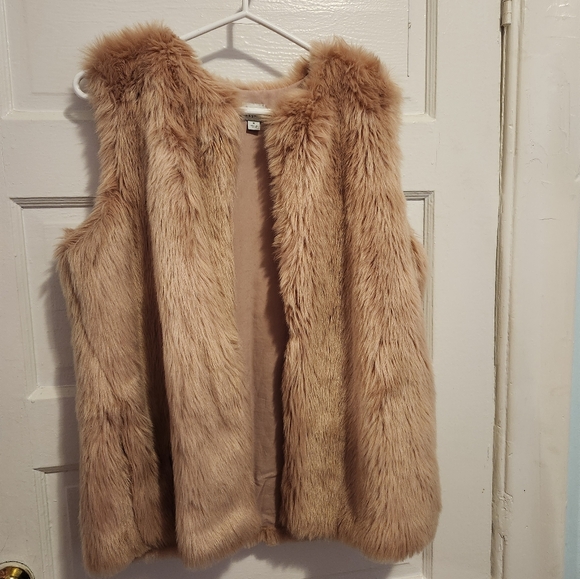 Pink Faux Fur Vest - Picture 3 of 5